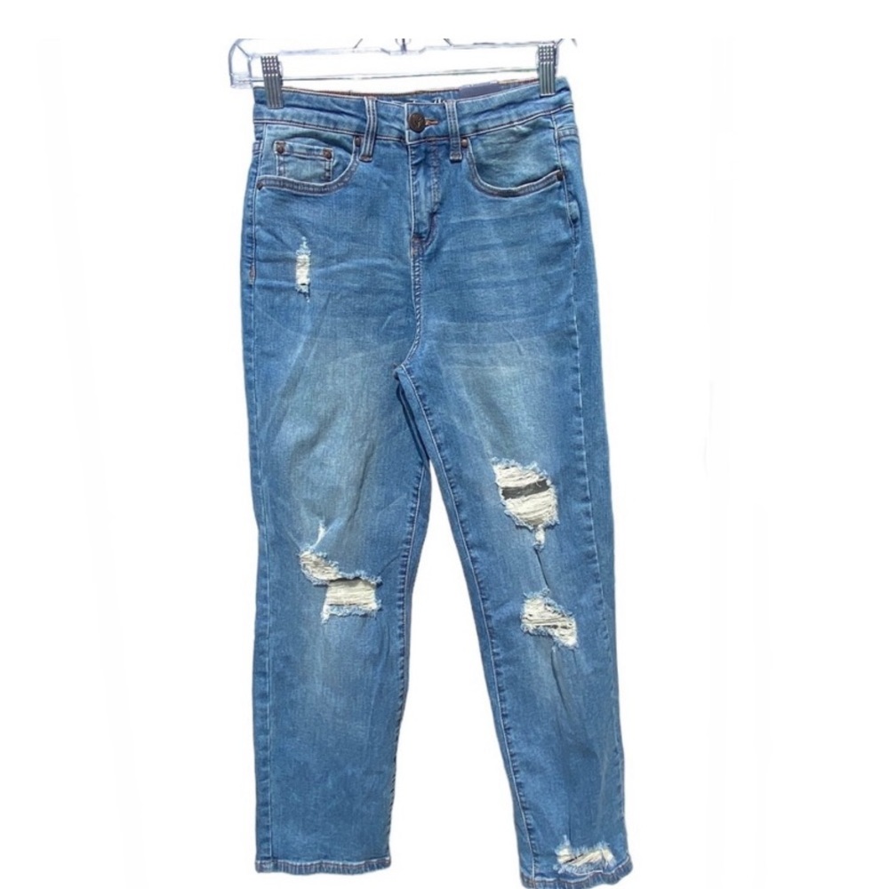NWT Rhodanthe Mom Jeans R03 distressed womens jeans size 2 Regular